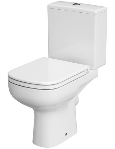 Cersanit tualetes pods new clean on Colour 011 0277001 ar pieslēgumu no sāna - 2
