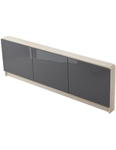 Экран Cersanit Smart серый, 170 см
