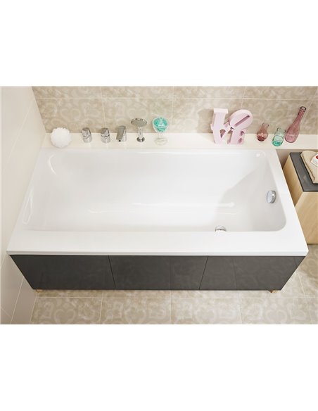 Cersanit Bath Panel Smart grey, 170cm