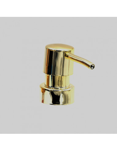 Dozatora pumpis zelta krāsā
