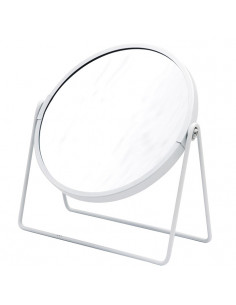 Spogulis Summer balts, d16 cm