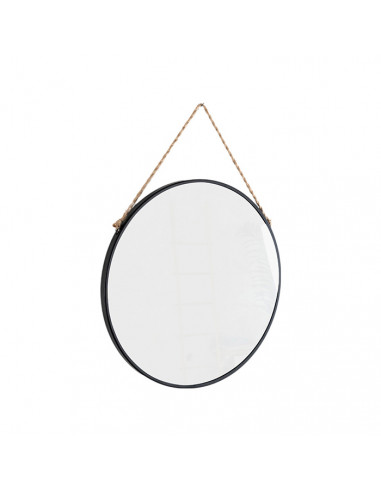 Spogulis Shila XL, melns, d60 cm