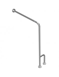 HELP Foldable grab bar rightward, brushed with cover