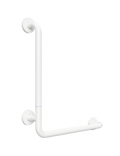 HELP Foldable wall support grab bar leftward 680 mm, white with cover