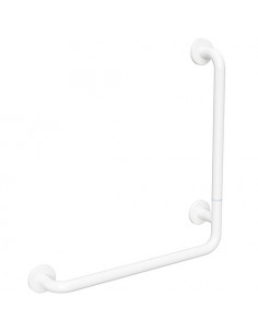 HELP Foldable wall support grab bar rightward 680 mm, white with cover