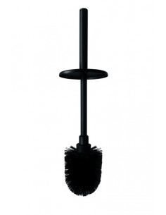 Spare toilet brush with handle for 102313060, black
