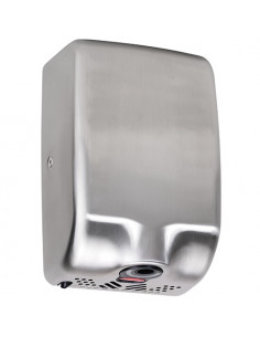 Automatic hand dryer, 700 W, stainless steel, matt
