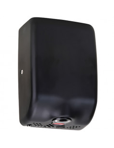 Automatic hand dryer,700 W, stainless steel, black