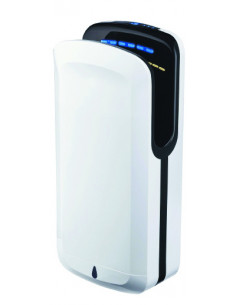 Automatic hand dryer, 1850 W, HEPA filter, plastic, white