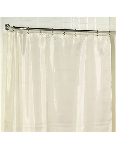 Carnation Home Fashions Bathroom Curtain Extra Wide Liner - 1