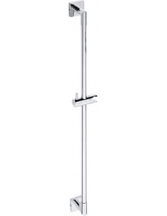 BETA Shower rod with slider, 845 mm, brass, gloss