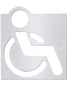Pictogram - Disabled toilet, square, matt