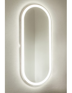 PATRIZIA Mirror with frontal LED lighting