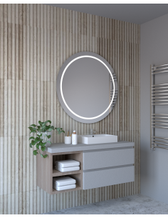 OANA Mirror with frontal LED lighting