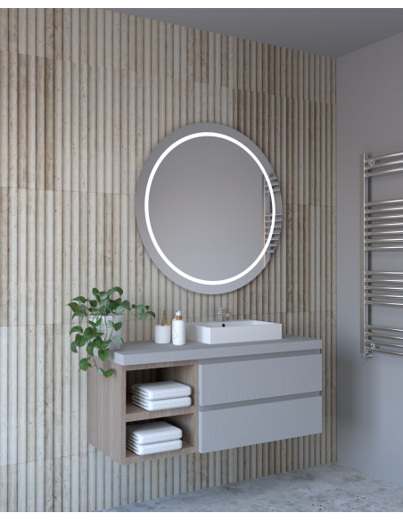 OANA Mirror with frontal LED lighting