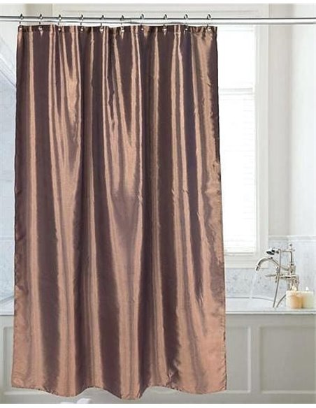 Штора для ванной Carnation Home Fashions Shimmer Bronze - 2