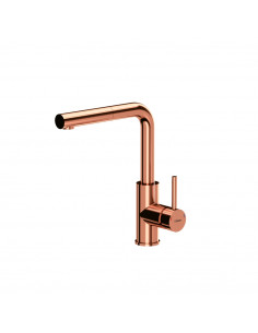 QUADRON ANGELINA Pull out SteelQ, steel kitchen faucet PVD ULTRA SHINE copper (high gloss)
