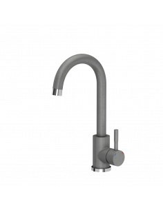 Kate steel kitchen faucet silver stone