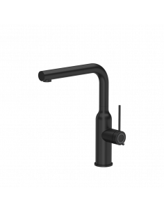 QUADRON ANGELINA Q LINE SteelQ kitchen faucet with pull-out spout / pure carbon