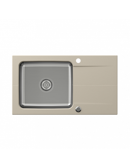EDWARD 111 Fusion beige with manual siphon