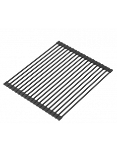 Qmat pure carbon / black 430 x 320 mm