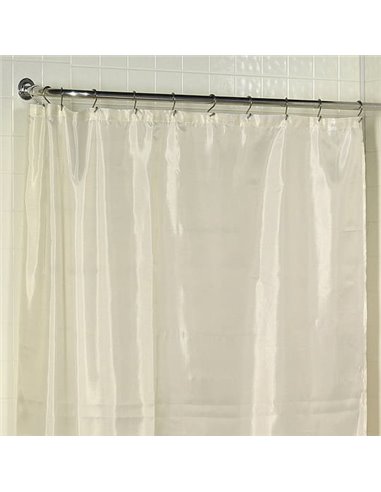 Carnation Home Fashions Bathroom Curtain Long Liner - 1
