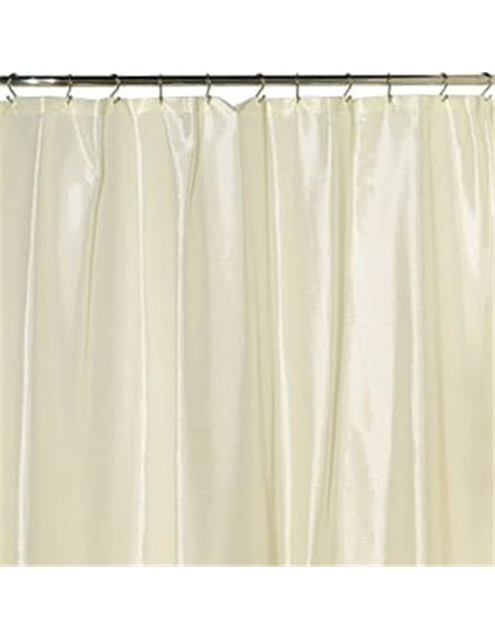Штора для ванной Carnation Home Fashions Long Liner Ivory защитная - 3