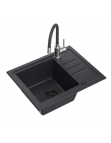 JERRY 111 grey 770x440x176mm, with manual siphon and plug