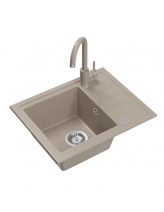 JERRY 111 beige 770x440x176mm, with manual siphon and plug