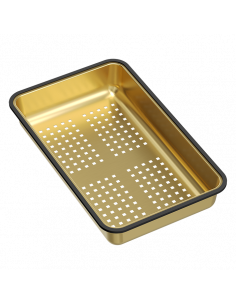 Strainer bowl for Marc sinks (380x230x60 mm) gold