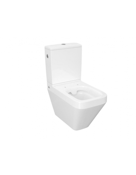 Cersanit toilet bowl CREA with scale. box 3.5l, SC lid, K114-023, K673-005