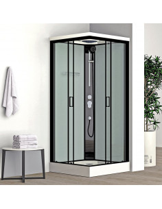 Four-wall square shower...