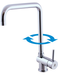 Kitchen faucet SEINA - Barva chrom,Rozměr 3/8''