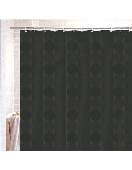 Carnation Home Fashions Bathroom Curtain Jacquard - 1