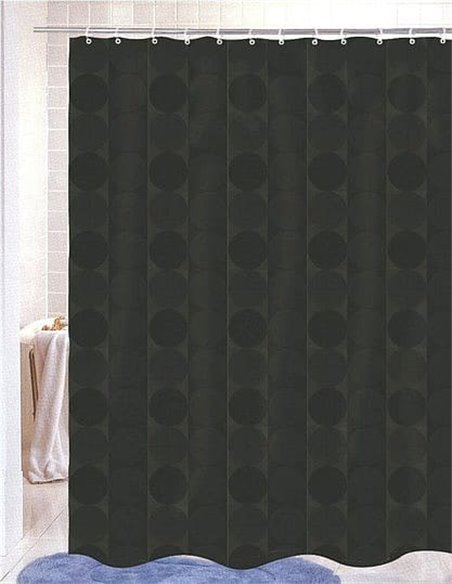 Carnation Home Fashions Bathroom Curtain Jacquard - 2