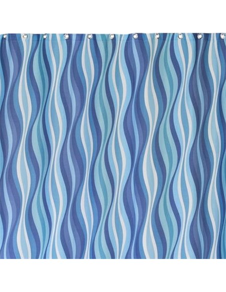 Creative Bath Bathroom Curtain Wavelength - 3