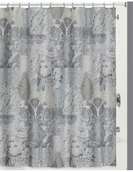 Creative Bath Bathroom Curtain Heirloom S1231GRY - 3