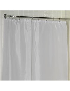 Carnation Home Fashions Bathroom Curtain Long Liner - 1