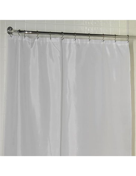 Штора для ванной Carnation Home Fashions Long Liner White защитная - 1