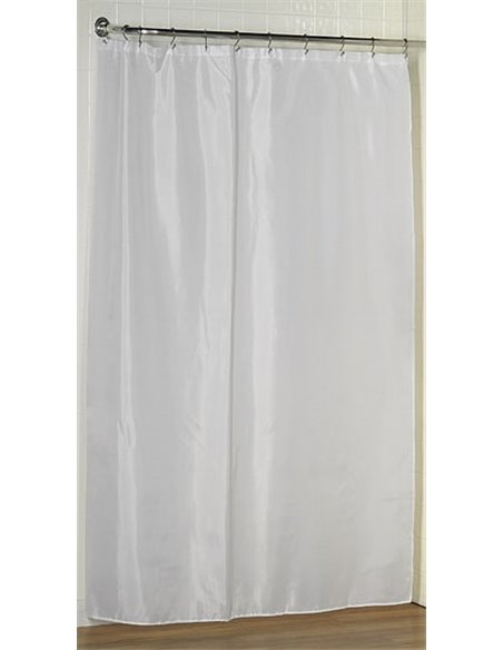 Штора для ванной Carnation Home Fashions Long Liner White защитная - 2