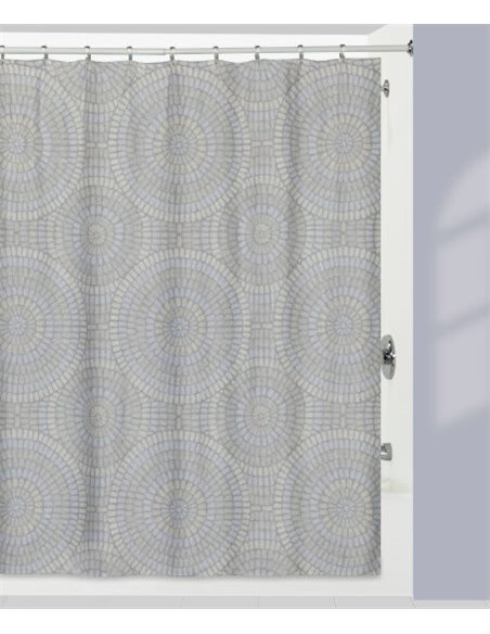 Creative Bath Bathroom Curtain Capri S1222MULT - 3