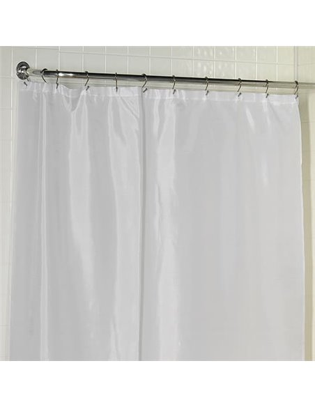 Штора для ванной Carnation Home Fashions Extra Long Liner White защитная - 1