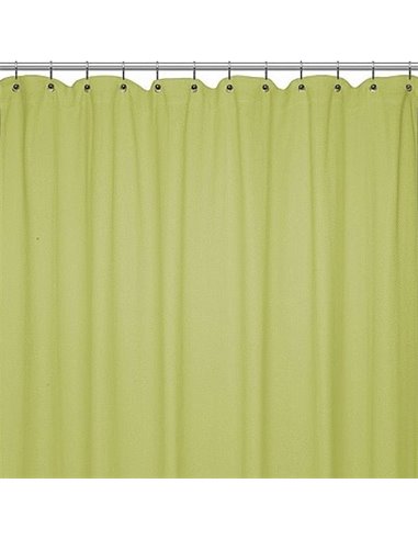 Carnation Home Fashions Bathroom Curtain Chevron - 1