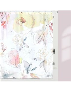 Creative Bath Bathroom Curtain Blush Blooming S1261MULT - 1