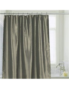 Carnation Home Fashions Bathroom Curtain Shimmer - 1