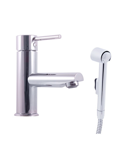 Washbasin faucet with shower SEINA - Barva chrom,Rozměr 3/8''