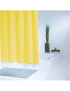 Штора для ванной Ridder Standard 31314 желтая, 180x200 - 1