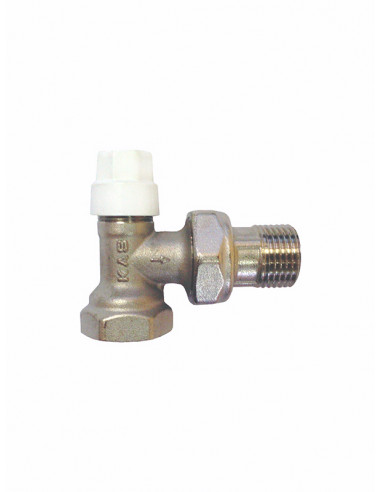 Straight lockshield regul.valve 0404303 - 1