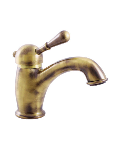 Basin lever mixer LABE - bronze - Barva stará mosaz,Rozměr 3/8''