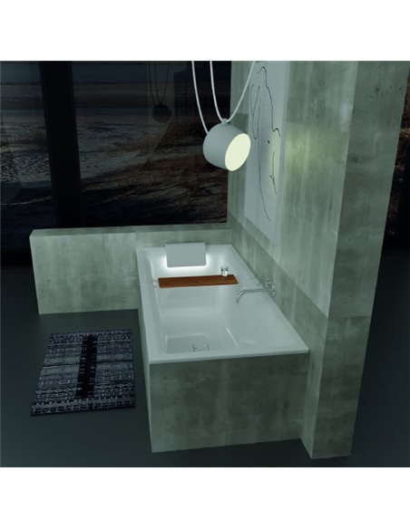 Riho Acrylic Bath Still Square 170x75 - 2